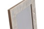 DKD Home Decor Marco de Fotos 15x20 Nácarado Blanco