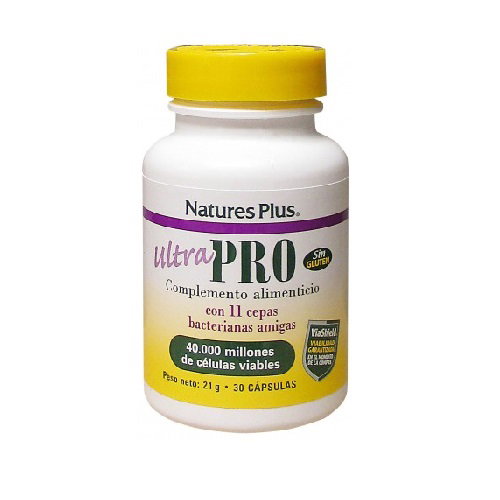 NATURES PLUS ULTRA PRO Probiótico 30 cápsulas