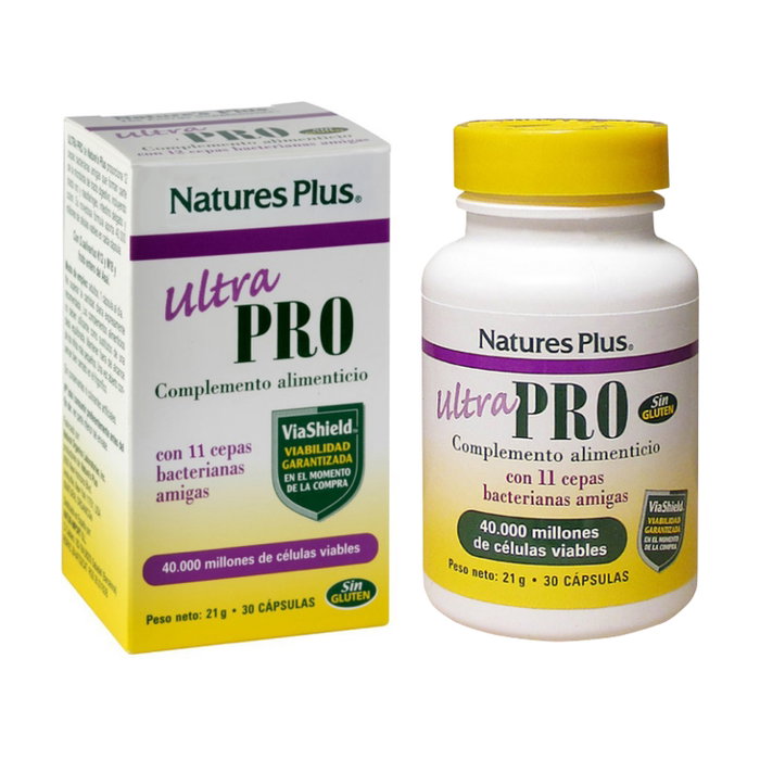 NATURES PLUS ULTRA PRO Probiótico 30 cápsulas