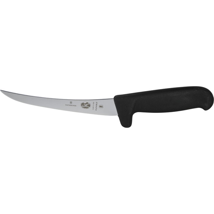 Victorinox Cuchillo para deshuesar Fibrox Safety Grip 15 cm de color negro Victorinox Cuchillo para deshuesar Fibrox Safety Grip 15 cm de color negro
