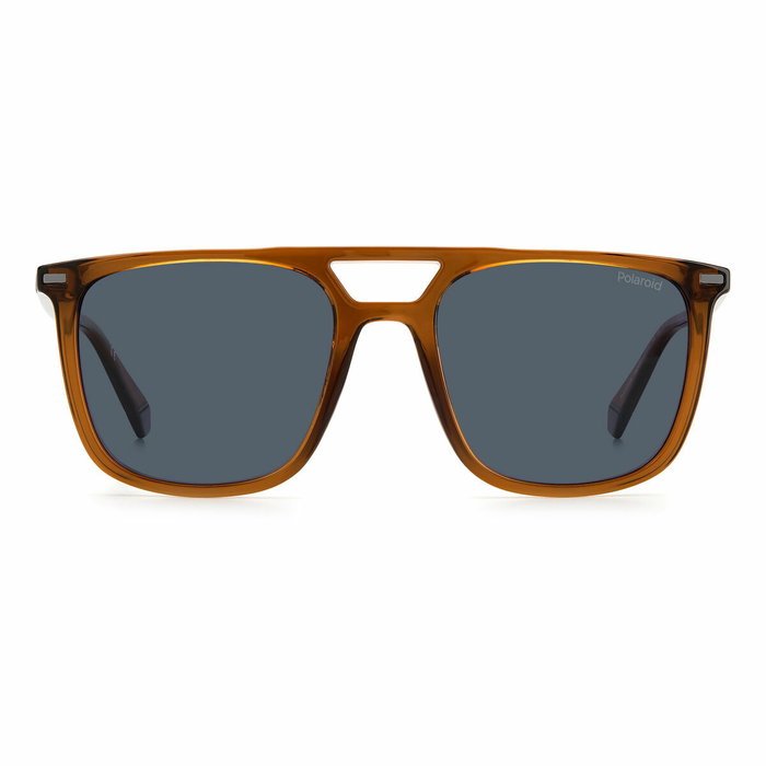 Polaroid 4123/S Gafas de Sol para Hombre - Estilo Caravana Contemporáneo
