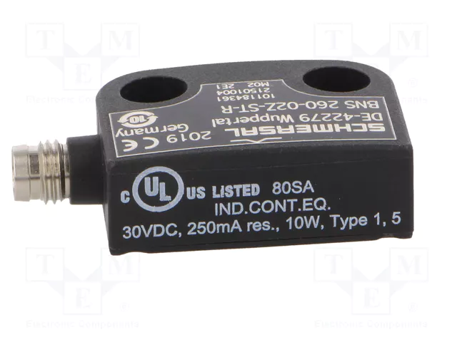 SCHMERSAL BNS 260 Interruptor de seguridad magnético NC x2