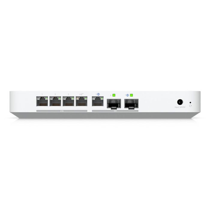 Ubiquiti UCG Cloud Gateway Fiber, Router para Red con 7 Puertos Gigabit