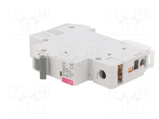 ETI POLAM Interruptor magnetotérmico ETIMAT 6 1P 40A 6kA