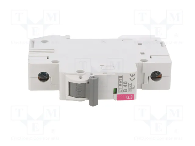ETI POLAM Interruptor magnetotérmico ETIMAT 6 1P 40A 6kA