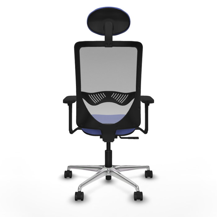 PIQUERAS Y CRESPO Silla de oficina Zulema Azul claro y Gris PIQUERAS Y CRESPO Silla de oficina Zulema Azul claro y Gris