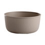 Day Juego De 4 Bols Day diámetro 15 cm - Azul Petróleo, Beige, Marrón - Para Cereales, Ensaladas, Snacks - Apilables, Aptos Lavavajillas