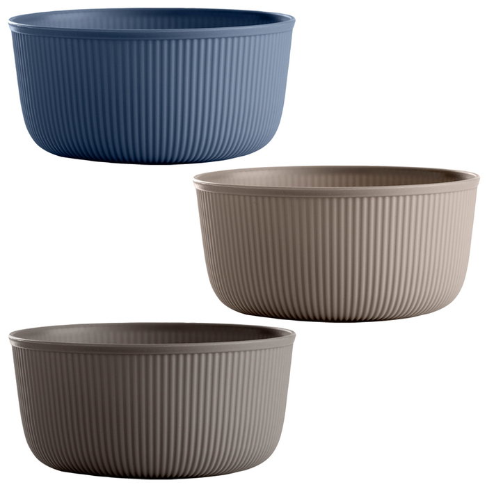 Day Juego De 4 Bols Day diámetro 15 cm - Azul Petróleo, Beige, Marrón - Para Cereales, Ensaladas, Snacks - Apilables, Aptos Lavavajillas Day Juego De 4 Bols Day diámetro 15 cm - Azul Petróleo, Beige, Marrón - Para Cereales, Ensaladas, Snacks - Apilables, Aptos Lavavajillas