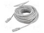 Gembird Cable de red Cat 6 U/UTP 15m Gris