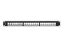 Lanberg PPKS-1024-B Patch Panel de 24 Puertos 1U Negro