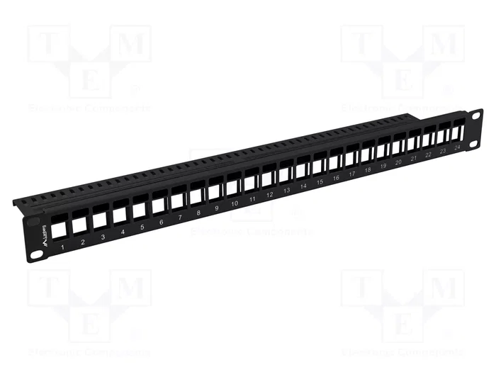 Lanberg PPKS-1024-B Patch Panel 24 Puertos 1U Negro Lanberg PPKS-1024-B Patch Panel 24 Puertos 1U Negro