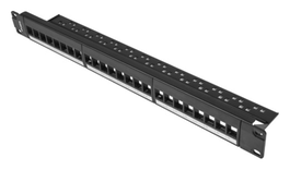 Lanberg Patch Panel PPKS-1024-B 24 Puertos Negro