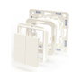 Shelly BLU Wall Switch 4 Interruptor de Pared Marfil