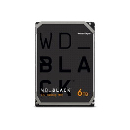 Western Digital WD BLACK Disco Duro HDD Interno 6 TB SATA 3.5" 7200 RPM WD6004FZBX para Gaming y Almacenamiento Masivo