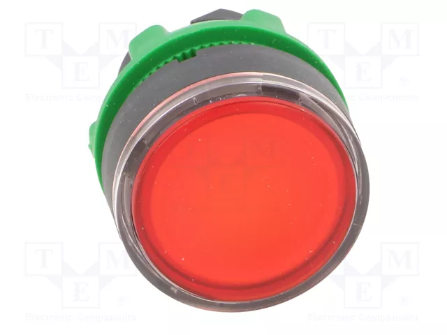 SCHNEIDER ELECTRIC Interruptor de presión Harmony XB5 de 22mm, rojo