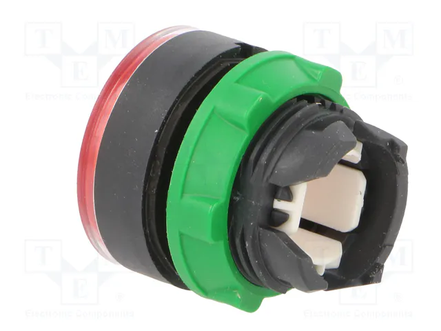 SCHNEIDER ELECTRIC Interruptor de presión Harmony XB5 de 22mm, rojo
