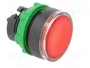 SCHNEIDER ELECTRIC Interruptor de presión Harmony XB5 de 22mm, rojo