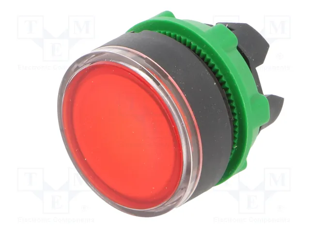 SCHNEIDER ELECTRIC Interruptor de presión Harmony XB5 de 22mm, rojo