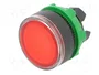 SCHNEIDER ELECTRIC Interruptor de presión Harmony XB5 de 22mm, rojo