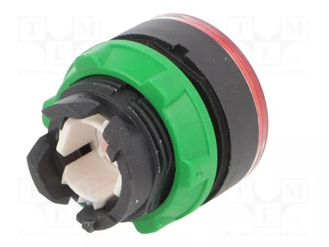 SCHNEIDER ELECTRIC Interruptor de presión Harmony XB5 de 22mm, rojo
