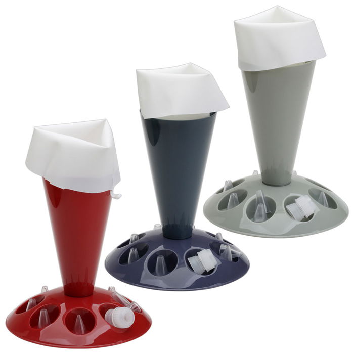 Lily Cook Juego De Manga Y 8 Boquillas Con Soporte, Colección Tradition, Colores Surtidos