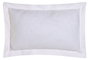 DKD Home Decor Cojín de Lino Blanco Roto con Flecos 50x30 cm