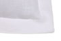 DKD Home Decor Cojín de Lino Blanco Roto con Flecos 50x30 cm