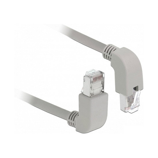 DeLOCK Cable de red RJ45 Cat.5e SF/UTP angulado 0,5 m 85852 DeLOCK Cable de red RJ45 Cat.5e SF/UTP angulado 0,5 m 85852
