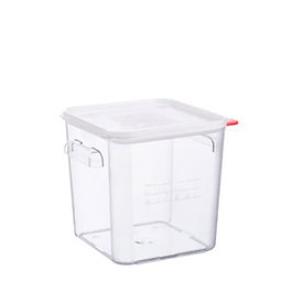 Araven Bote - Contenedor para Alimentos de Policarbonato, 8 Litros (230x235x235 mm)