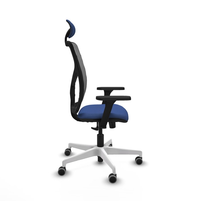 PIQUERAS Y CRESPO Silla de oficina Motilla con Mecanismo Sincro, Azul marino y Gris PIQUERAS Y CRESPO Silla de oficina Motilla con Mecanismo Sincro, Azul marino y Gris