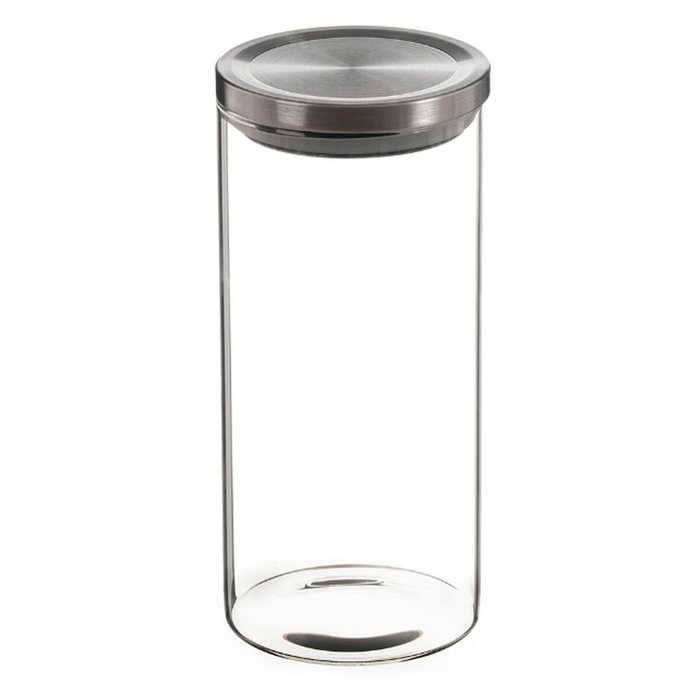 Kozina Tarro de cristal con tapa de metal 1380 ml