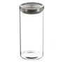 Kozina Tarro de cristal con tapa de metal 1380 ml
