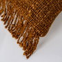 Cojín Naranja Viscosa-Algodón 50 X 50 cm (Set de 2)