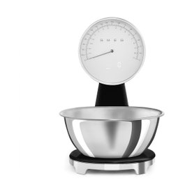 Smeg Báscula de cocina 50's Style negro