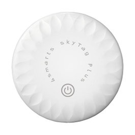 4smarts SkyTag Plus 2er Set Localizador Bluetooth Universal Resistente al Agua y Polvo Blanco