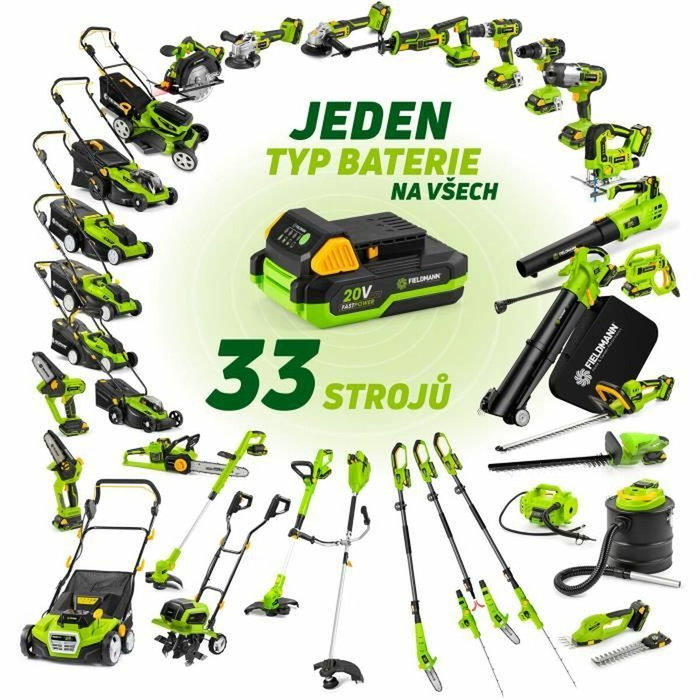 Fieldmann Amoladora angular inalámbrica 20V - 115 mm Fieldmann Amoladora angular inalámbrica 20V - 115 mm