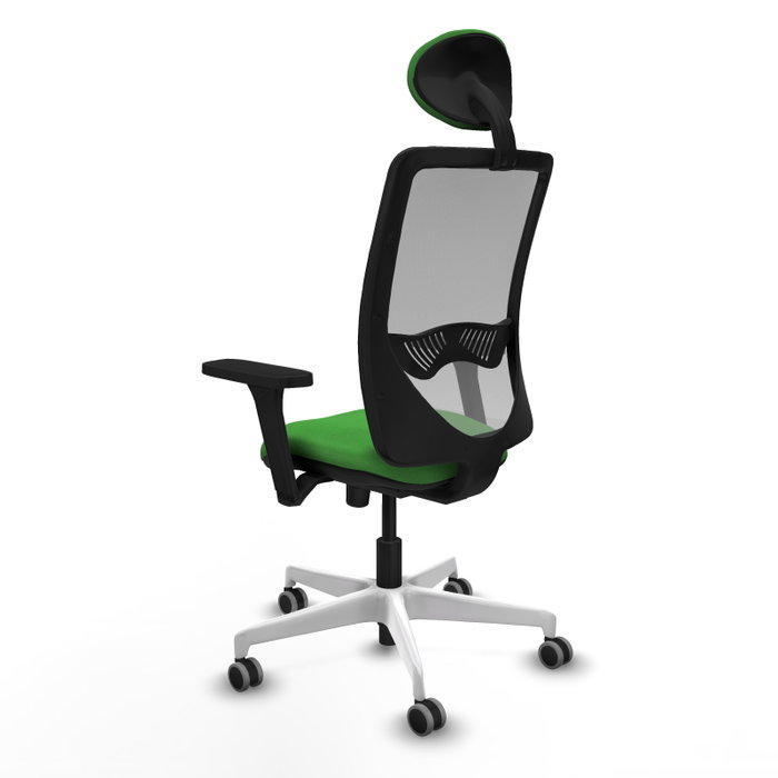 PIQUERAS Y CRESPO Silla de oficina Zulema con mecanismo Sincro, Verde y Gris PIQUERAS Y CRESPO Silla de oficina Zulema con mecanismo Sincro, Verde y Gris