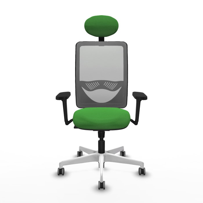 PIQUERAS Y CRESPO Silla de oficina Zulema con mecanismo Sincro, Verde y Gris PIQUERAS Y CRESPO Silla de oficina Zulema con mecanismo Sincro, Verde y Gris