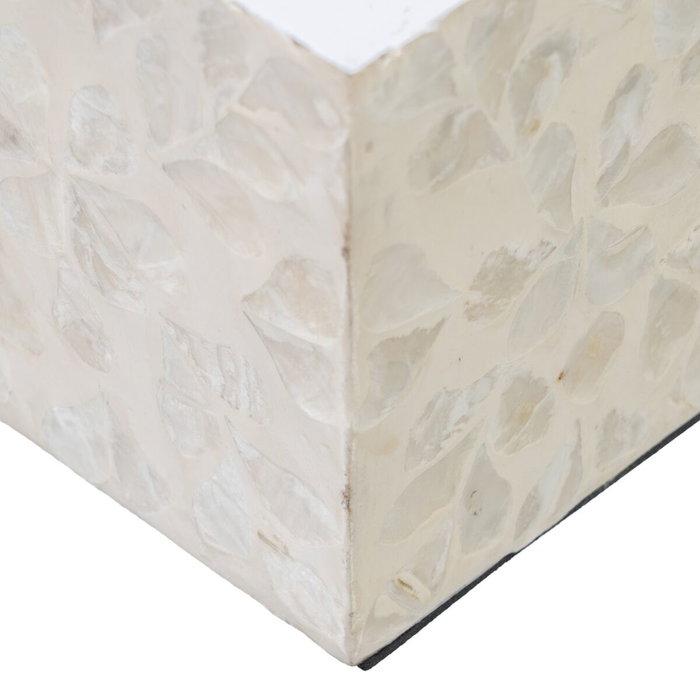 Ixia Portavelas Beige Nácar-MDF Decoración 10,50 x 10,50 x 10,50 Ixia Portavelas Beige Nácar-MDF Decoración 10,50 x 10,50 x 10,50