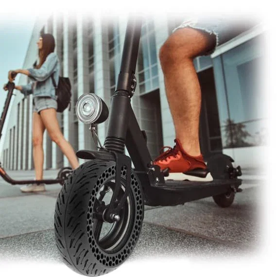 T'nB UMTYREFL10 Neumático Antipinchazos para Patinete Eléctrico, 10 Pulgadas, Negro