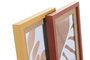DKD Home Decor Marco de Foto 13x18 Urban Crema Terracota MDF Cristal 17.5 x 2.2 x 22.5 cm (6 Unidades)