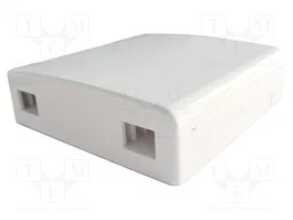 DIGITUS Enchufe de pared SC Simplex blanco