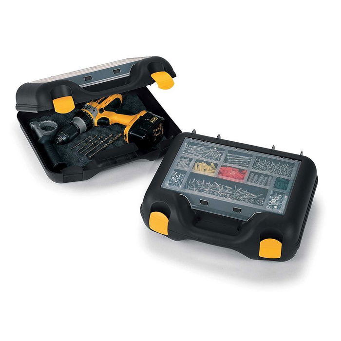 Terry Maletín Porta Taladro Profesional con 11 Compartimentos 38,7 x 34 x 13 cm