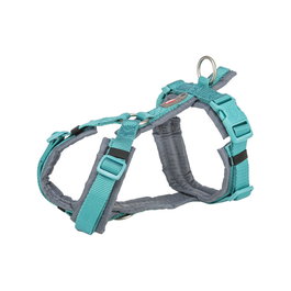 Arnés para Perro Trixie Premium Trekking Grafito Azul claro XL