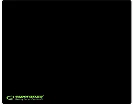 Esperanza EGP101K Alfombrilla Gaming para Ratón, Negro, 250x200x2 mm, Classic Mini, Superficie Plástica