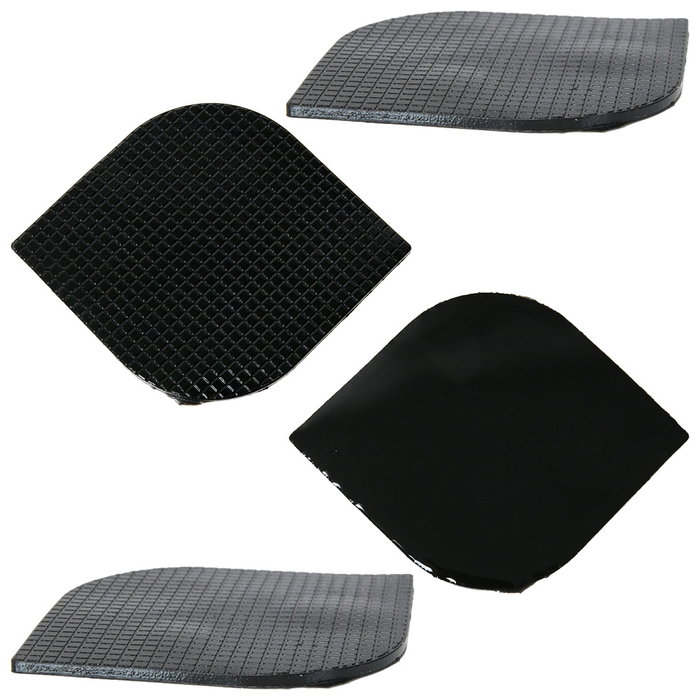 Je cherche une Idee Juego de 4 Antideslizantes para Alfombra Adhesivos Reposicionables Lavables 6x6cm