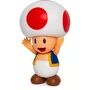 JAKKS PACIFIC Pack de 5 Figuras Articuladas Super Mario (Mario, Luigi, Peach, Yoshi, Toad) de 6 cm