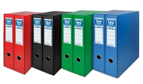 Unisystem Módulo 2 Archivadores Palanca 65 mm A4 Forrados PP Azul Unisystem Módulo 2 Archivadores Palanca 65 mm A4 Forrados PP Azul
