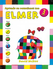 BEASCOA Aprende vacaciones con elmer 3 años, David McKee