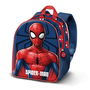 Karactermania Mochila 3D Spiderman Solid 26x11x31 cm, Azul, 3 Años, Poliéster